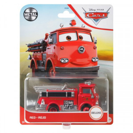 Masinuta metalica Red Disney Cars Deluxe