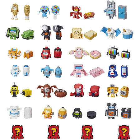 Set 8 figurine surpriza Transformers BotBots - Jock Squad