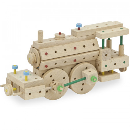 Set de constructie din lemn 318 piese Matador Explorer