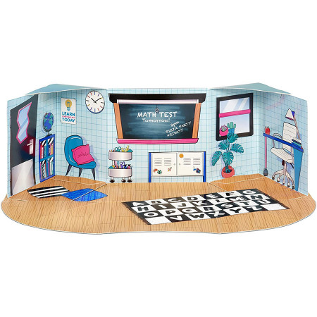 Set de joaca LOL Surprise Furniture Classroom cu papusa Teacher's Pet Seria 3