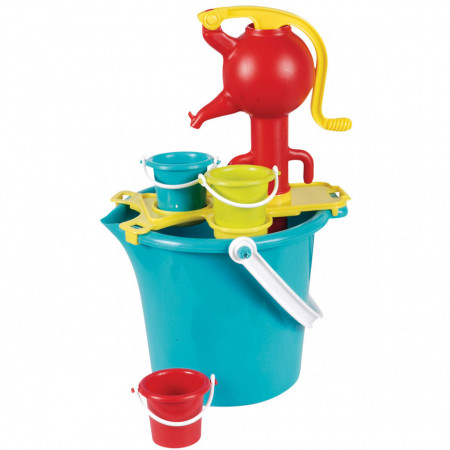 Set de nisip cu galetusa si pompa de apa