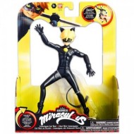 Figurina articulata Motan Noir 19 cm - Miraculous: Buburuza si Motan Noir