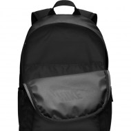 Ghiozdan rucsac Nike Heritage negru cu buzunar frontal