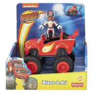 Masinuta Blaze si figurina AJ - Blaze and the Monster Machines