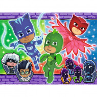 Puzzle Eroi in Pijama 30 piese - Eroii curajosi