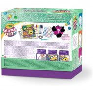 Set creativ Crayola Glitter Dots - Cutia cu surprize