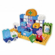 Set de constructie portabil Big Bloxx cabinetul medical al lui Peppa Pig