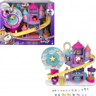 Set de joaca Polly Pocket - Parcul de distractie Unicorn