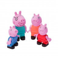 Set figurine Big Bloxx Familia Peppa Pig