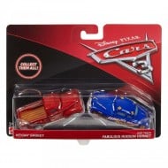 Set masinute metalice Cars Disney Heyday Smokey si Fabulosul Doc Hudson Hornet