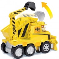 Set Rubble in Buldozerul cu brat excavator Ultimate Rescue Patrula Catelusilor