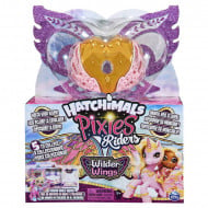 Figurina Hatchimals Pixies Riders Wilder Wings - Starlight Sophie si Unicorn Glider