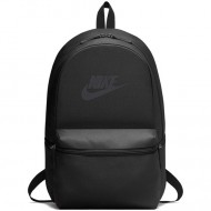 Ghiozdan rucsac Nike Heritage negru cu buzunar frontal