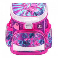 Ghiozdan scoala echipat Belmil Mini Fit - Flamingo Tropical