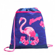 Ghiozdan scoala echipat Belmil Mini Fit - Flamingo