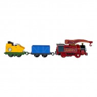 Locomotiva motorizata cu 2 vagoane Harvey Thomas & Friends TrackMaster