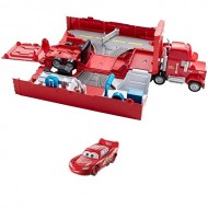 Pachet promotional Camionul Mack Transporter Cars si Masinuta Fulger McQueen Cars 3 Disney