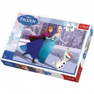 Puzzle Frozen cu 160 de piese