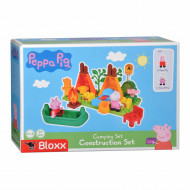 Set de constructie Big Bloxx Peppa Pig set camping