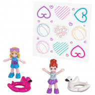 Set de joaca Polly Pocket - Flamingo gonflabil