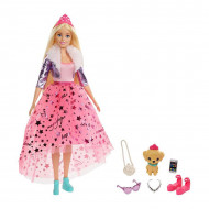 Barbie Princess Adventure - Papusa blonda cu catel