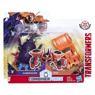 Figurine Saberhorn si Bisk Transformers Combiner Force