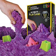 National Geographic STEM Kit - Nisip special kinetic violet