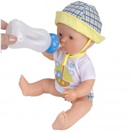 Papusa Bebelus Nenuco cu olita si biberon