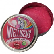 Plastilina Inteligenta Unicorn roz cu sclipici