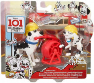 Set Figurine Dolly si Doug Strada Dalmatieni 101 Disney