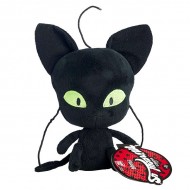 Figurina de plus Plagg 15 cm - Miraculous : Buburuza si Motan Noir