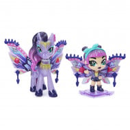 Figurina Hatchimals Pixies Riders Wilder Wings - Magical Mel si Ponygator Glider