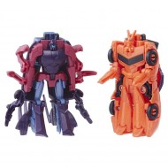 Figurine Saberhorn si Bisk Transformers Combiner Force