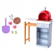 Set accesorii pentru pizza Barbie