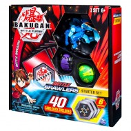 Set Bakugan Start cu 3 figurine Aquas Garganoid, Ventus Fangzor, Darkus Hydorous