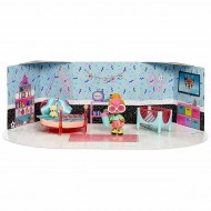 Set de joaca LOL Surprise Furniture Dormitor cu papusa Neon Q.T. Seria 1
