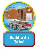 Set Locomotiva Toby si Moara Thomas And Friends Mega Bloks