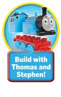 Set Thomas si Stephen Poarta Castelului Thomas&Friends Mega Bloks