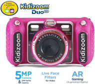 Camera digitala pentru copii VTech KidiZoom Duo DX cu MP3 Player, Roz