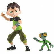 Figurine Ben 10 Ben Tennyson si Greymatter