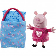 Jucarie de plus Peppa Pig Sleepover Peppa