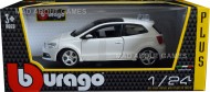 Masinuta Volkswagen Polo V GTI Alb 1/24 Bburago
