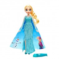 Papusa Elsa cu Pelerina Magica Frozen