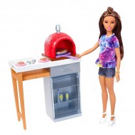 Set accesorii pentru pizza Barbie