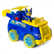 Set Chase si Masina de politie transformabila in avion Paw Patrol Mighty Pups Patrula Catelusilor