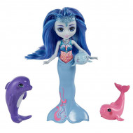 Set de joaca Dolinda Dolphin si familia de delfini Enchantimals Royal Ocean Kingdom