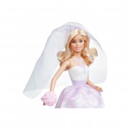 Papusa Barbie in Rochie de Mireasa