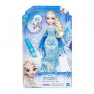 Papusa Elsa cu Pelerina Magica Frozen