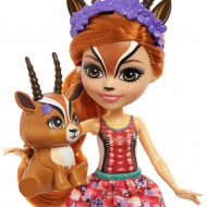 Papusa Gabriela Gazelle si figurina Racer EnchanTimals