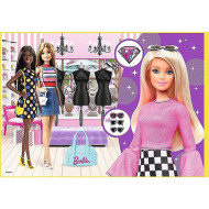 Puzzle Barbie 4 in 1 - 35, 48, 54 si 70 piese